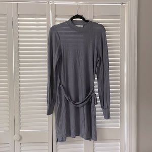 Abercrombie & Fitch blue sweater dress, only worn once!